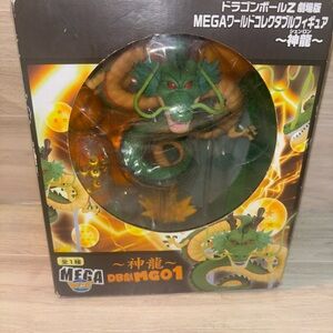 Dragon Figure with Green and Gold Accents